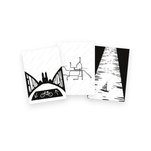 Poster 3er Pack - A4 Freiburg