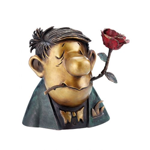 Loriot: Skulptur "Der Rosenkavalier"