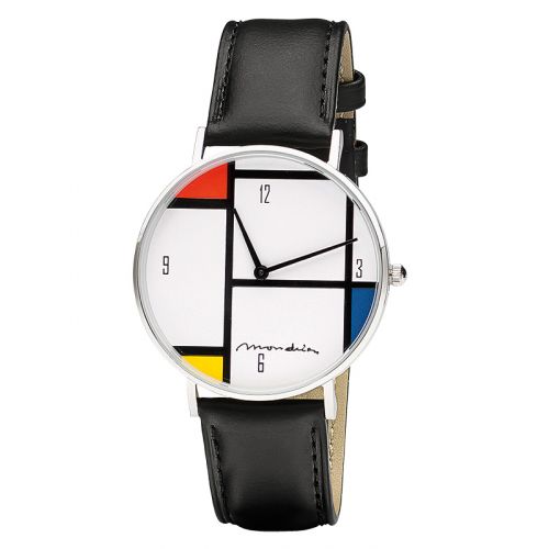 Künstler-Armbanduhr "Mondrian - Tableau Nr. IV"