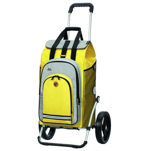 Einkaufsroller 2-in1 - gelb