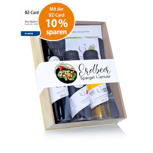 Geschenk-Set Erdbeer-Spargel Salat