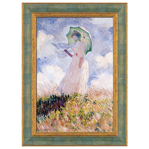Claude Monet: "Frau mit Sonnenschirm"