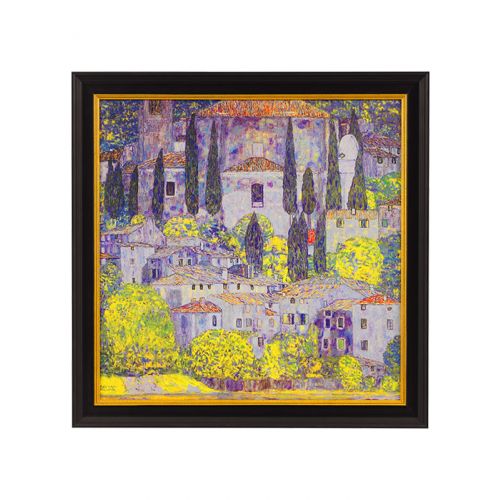 Gustav Klimt: "Kirche in Cassone am Gardasee"