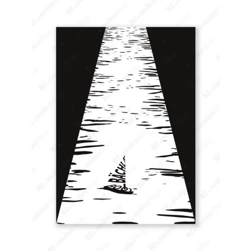 Poster A4 Bächleboot