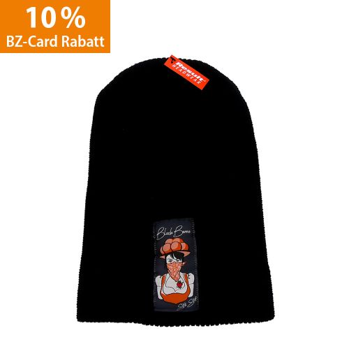 Black Bonnie - Long Beanie Mütze