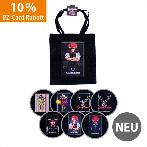 Einkaufstasche - Schwarzwald Motive