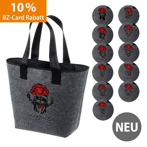 Filz-Shopper - "Incgonito Bollenhut"