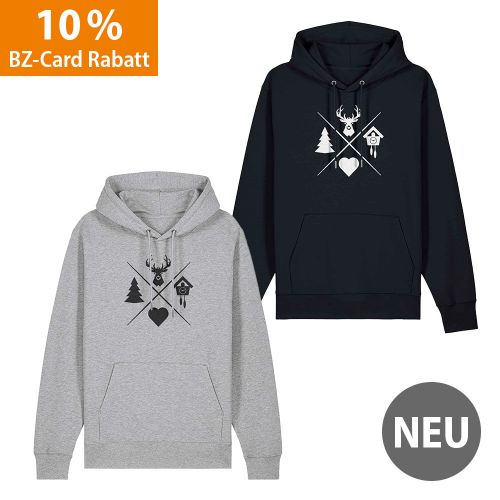 Hoodie- "Schwarzwald Motive"