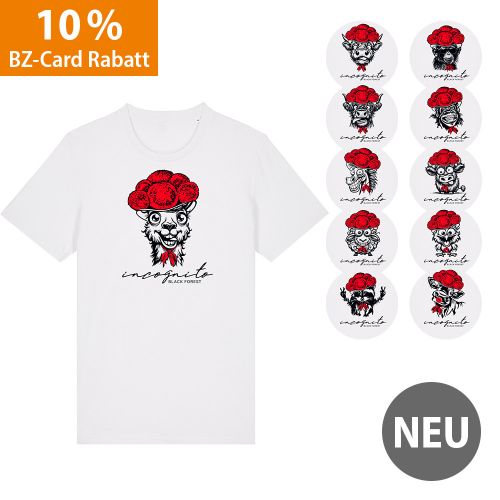 T-Shirt - "Incognito Bollenhut"