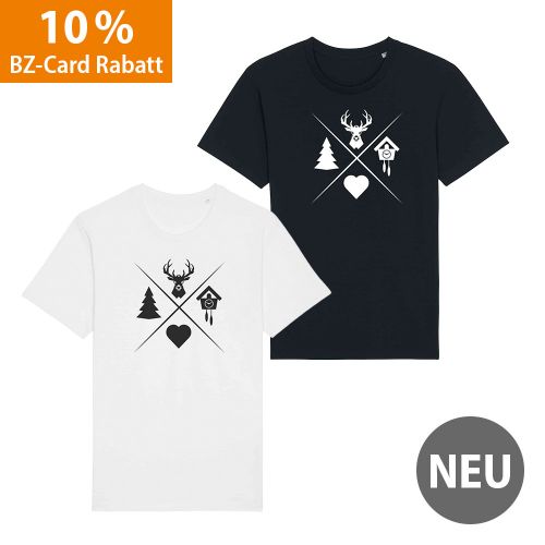 T-Shirt - "Schwarzwald Motive" - groß