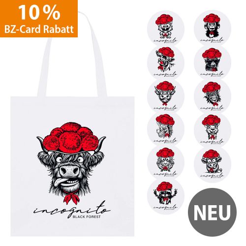 Einkaufstasche - "Incognito Bollenhut"