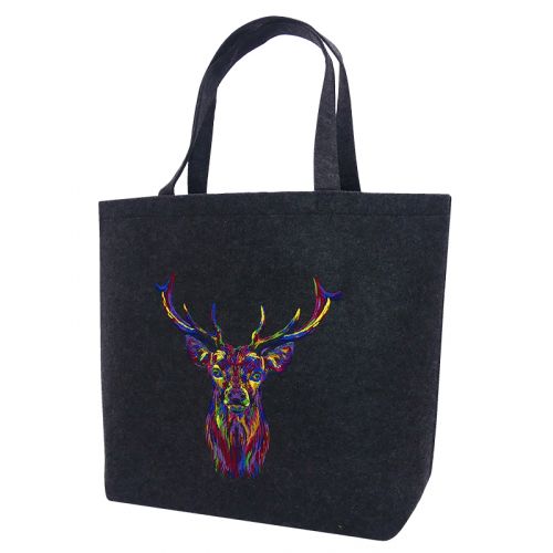 Filz-Shopper - Hirsch