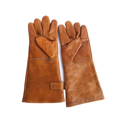 Grillhandschuhe Alpenglühen cognac