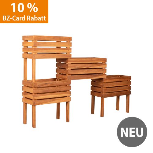 Hochbeet 4-etagig
