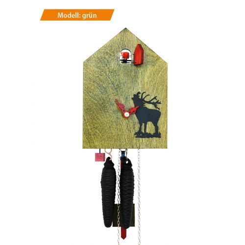 Kuckucksuhr I Haus - grün