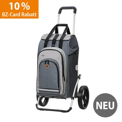 Einkaufsroller 2-in1 - grau
