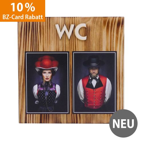 WC Schwarzwaldbrett Holz