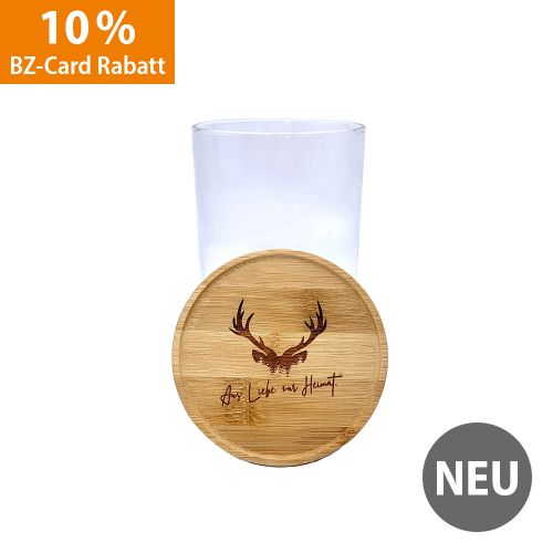 Vorratsglas "Aus Liebe zur Heimat"