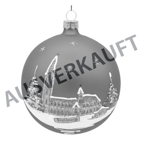 Weihnachtskugel Freiburg