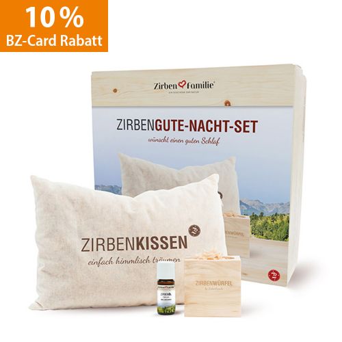 Zirben - Gute Nacht Set - Kombipaket